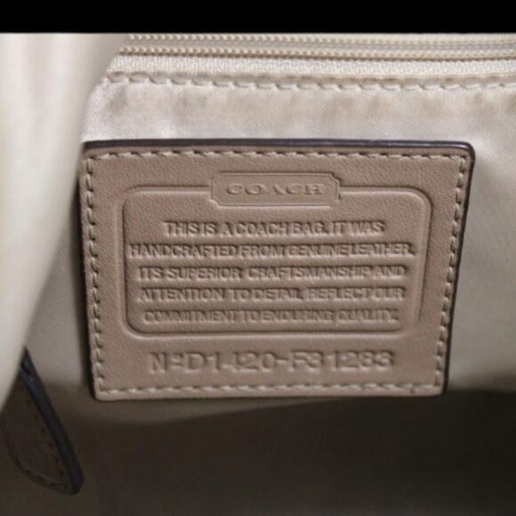 COACH GUC CHARLIE PYTHON LEATHER HOBO BAG - Picture 5 of 8